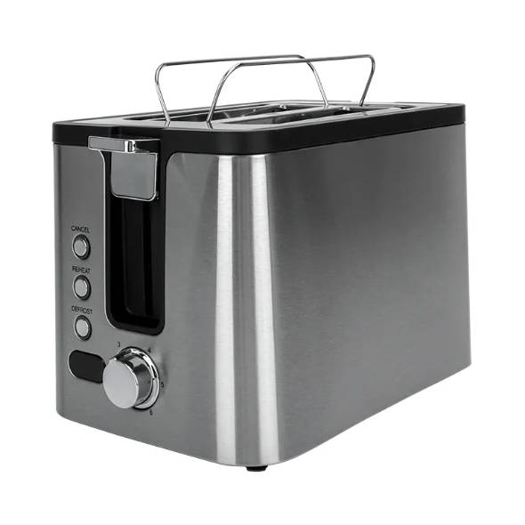 2 Slice Electric Household Stainless Steel Bread Toaster